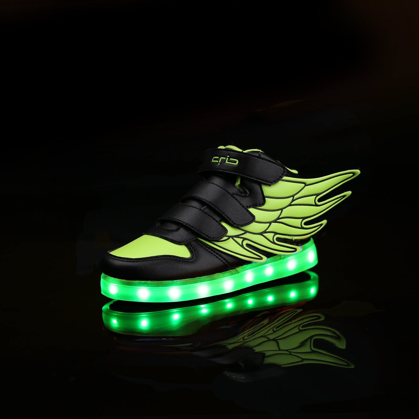 Chaussures LED pour enfants avec ailes lumineuses - Chaussures de loisirs colorées - Allomarc.com