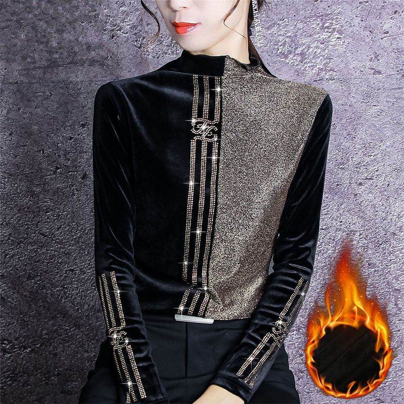 Chemise en Soie Éclairée Style Western pour Automne et Hiver - Allomarc.com