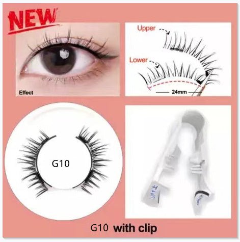 Cils Magnétiques en Boîte Blanche - Une Paire - Allomarc.com