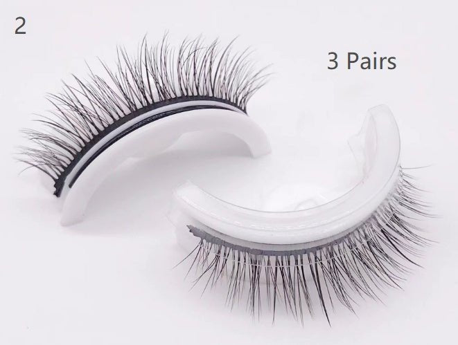 Cils Postiches Auto - adhésifs Réutilisables - Style Naturel - Allomarc.com