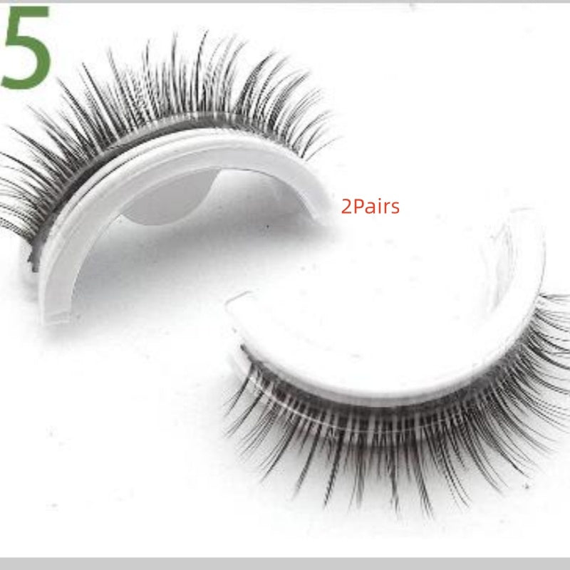 Cils Postiches Auto - adhésifs Réutilisables - Style Naturel - Allomarc.com