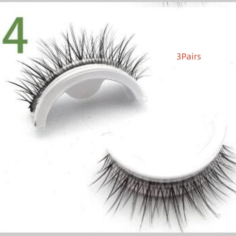 Cils Postiches Auto - adhésifs Réutilisables - Style Naturel - Allomarc.com