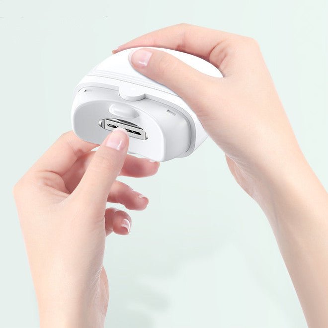 Ciseaux à Ongles Électriques Rechargeables Mini Manucure pour Enfants et Adultes - Allomarc.com