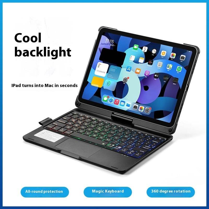 Clavier Bluetooth Rotatif 360° Miaocontrol - Allomarc.com