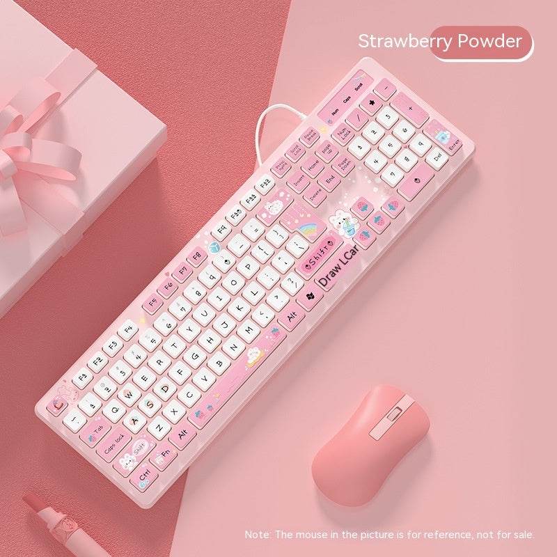Clavier Filaire Mignon Thé au Lait Lapin Chocolat - Allomarc.com