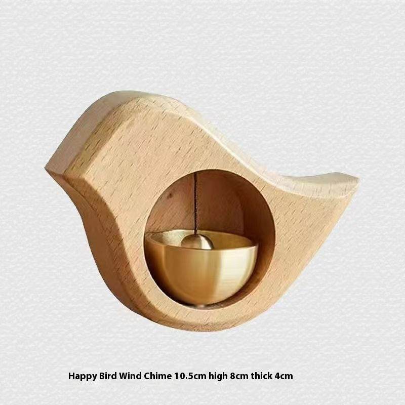 Cloche de Porte en Cuivre en Noyer Noir - Allomarc.com