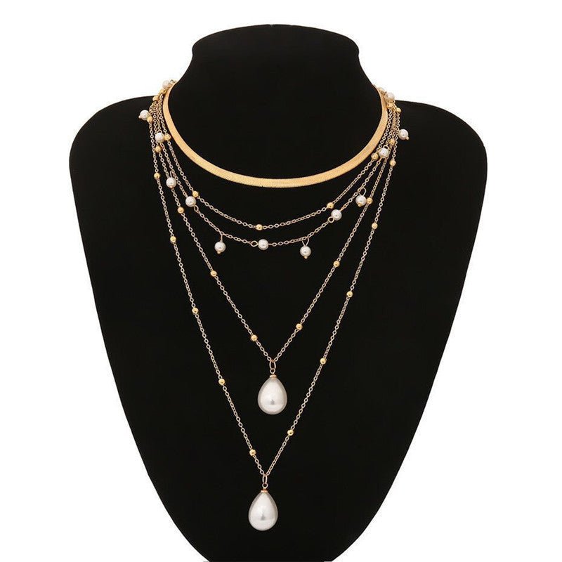 Collier en Perles pour Femmes - Élégance Moderne - Allomarc.com