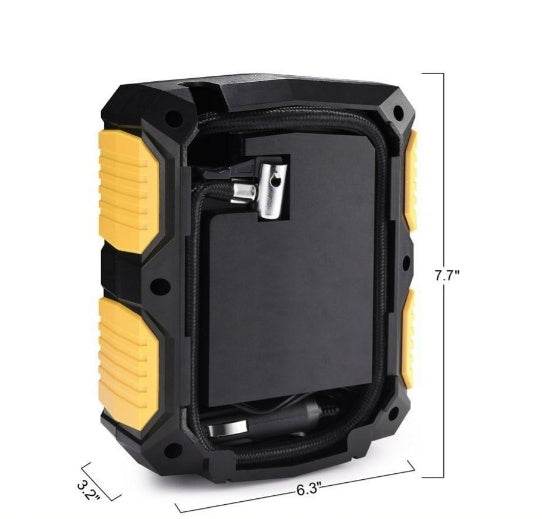 Compresseur d'Air Portable Numérique - 12 Volts - Allomarc.com