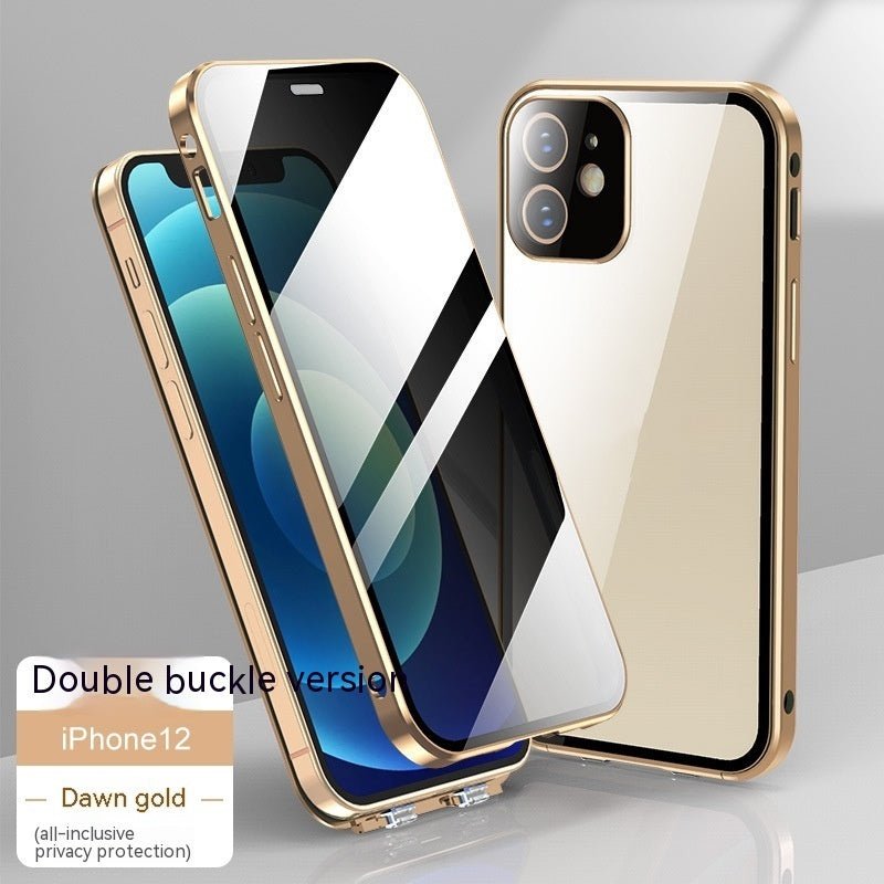 Coque de Téléphone Applicable avec Boucle Double Sided en Verre - Protection et Style - Allomarc.com