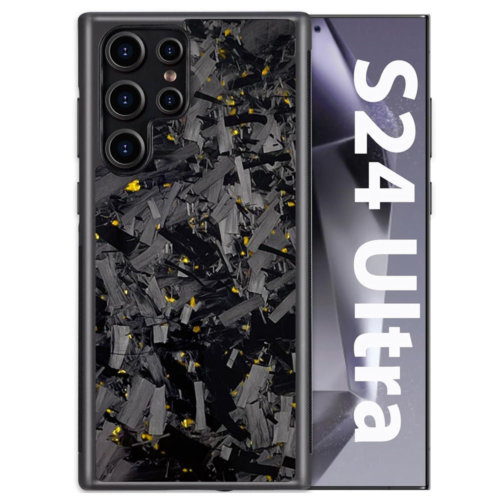 Coque de Téléphone en Fibre de Carbone avec Motif Grand Grain - Allomarc.com