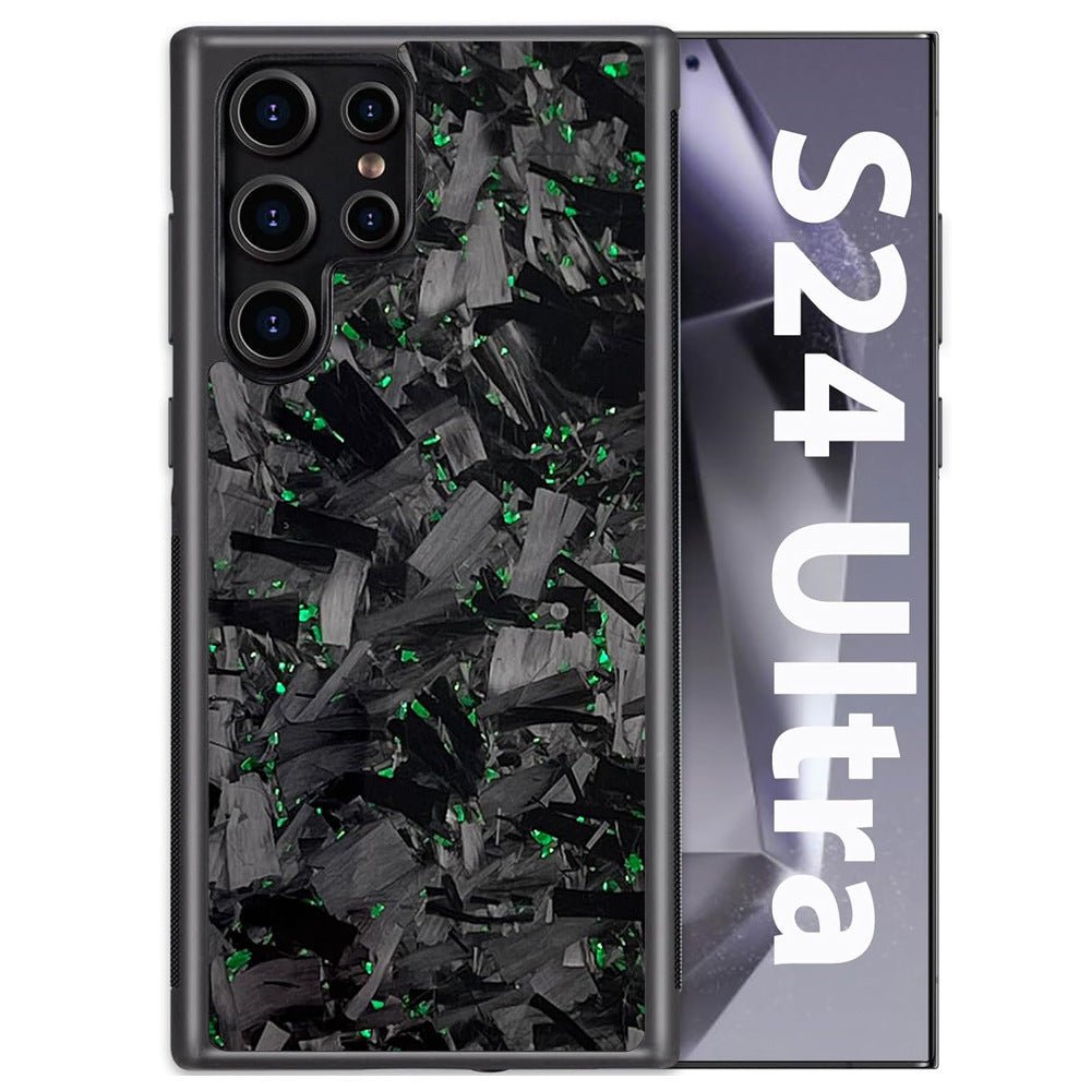 Coque de Téléphone en Fibre de Carbone avec Motif Grand Grain - Allomarc.com