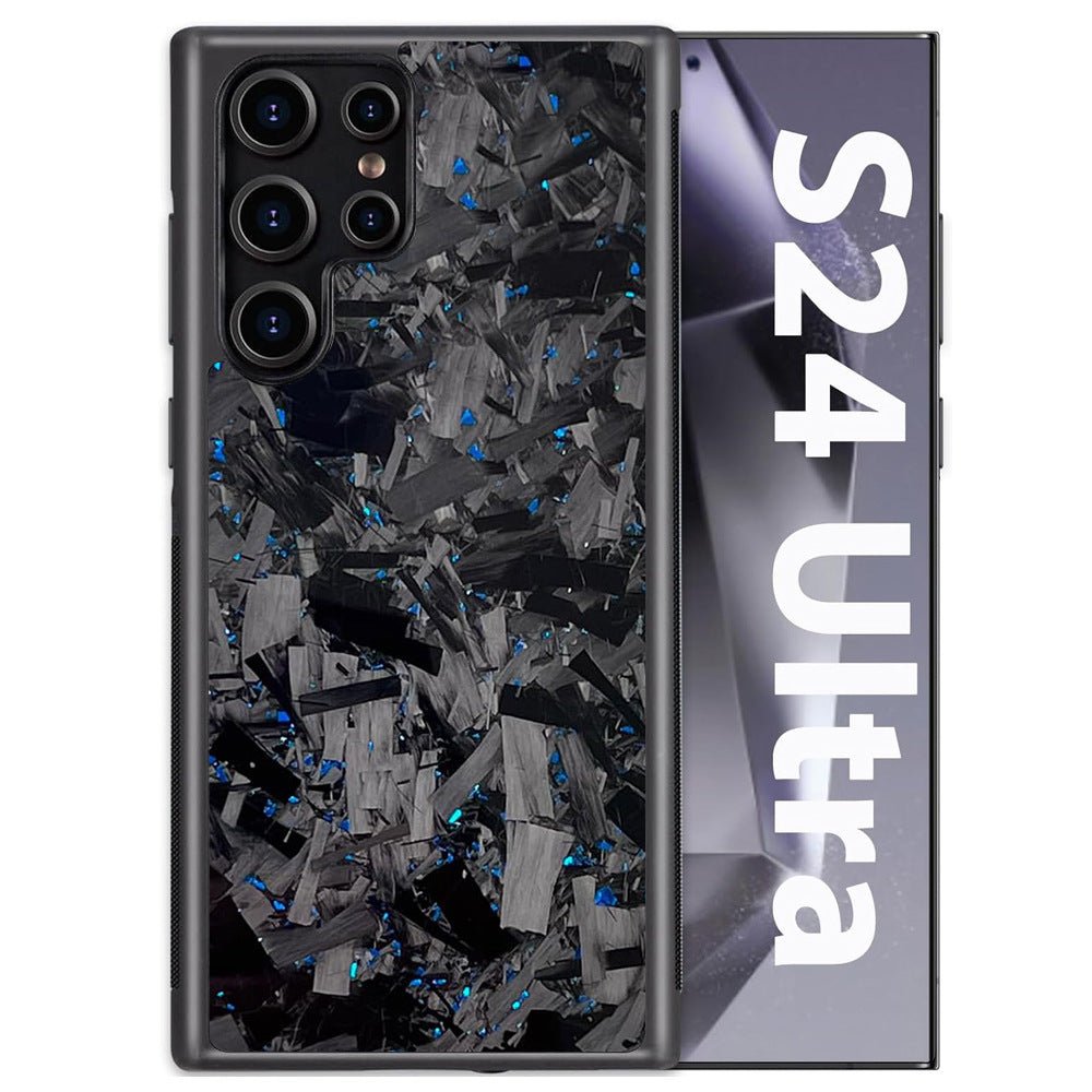 Coque de Téléphone en Fibre de Carbone avec Motif Grand Grain - Allomarc.com