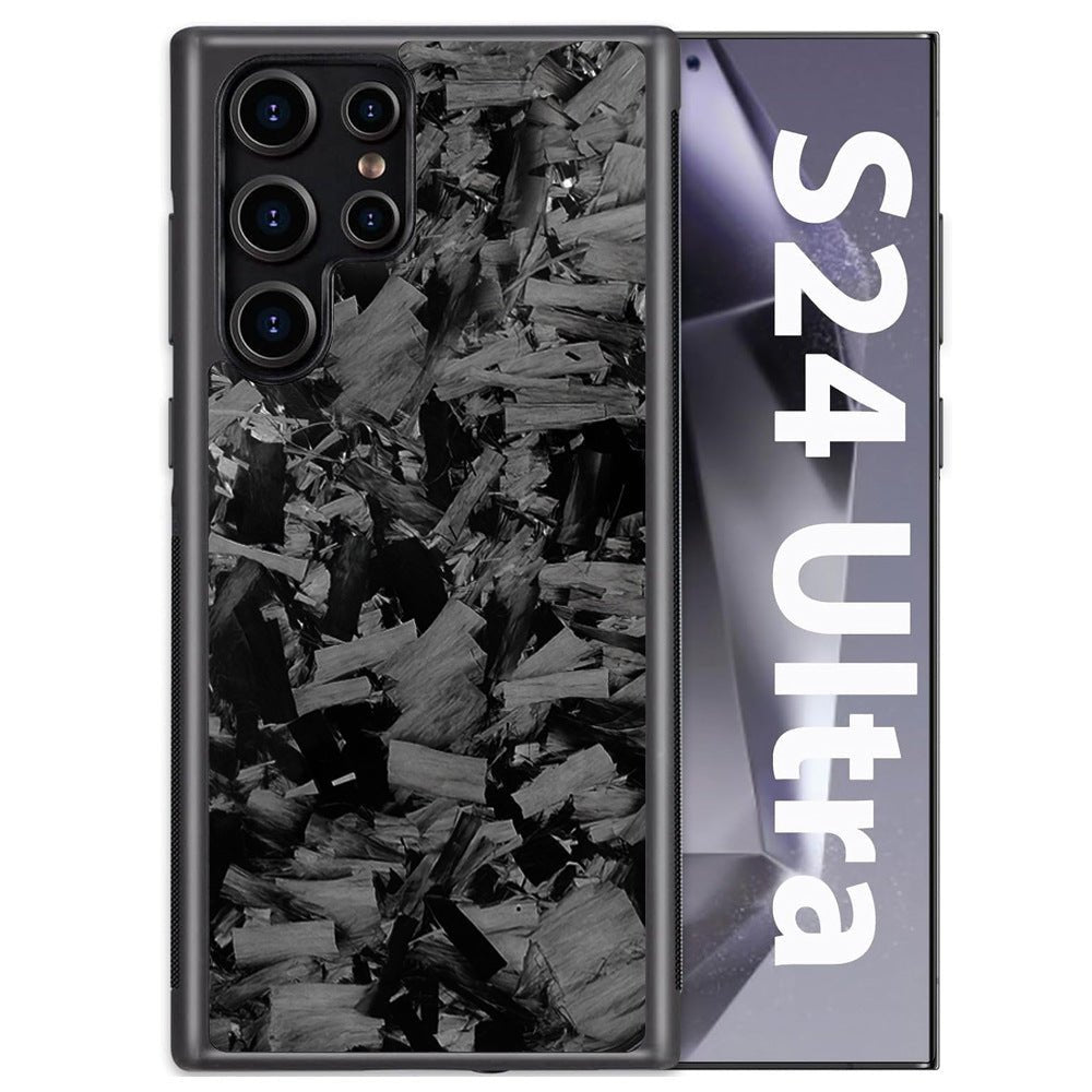Coque de Téléphone en Fibre de Carbone avec Motif Grand Grain - Allomarc.com