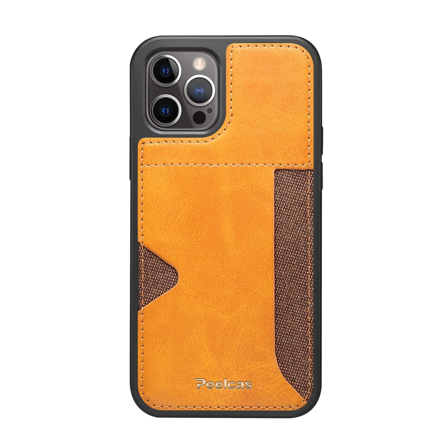 Coque en Cuir pour Téléphone Professionnel avec Éspace pour Cartes - Allomarc.com