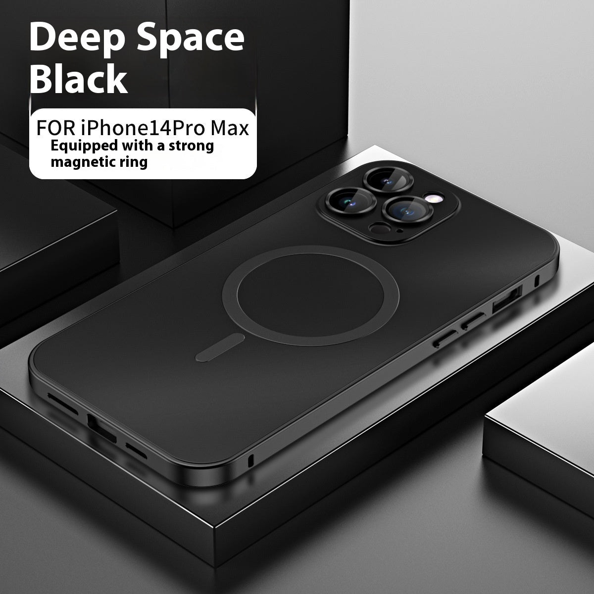 Coque Magnétique en Alliage Aluminium pour Téléphone - Allomarc.com