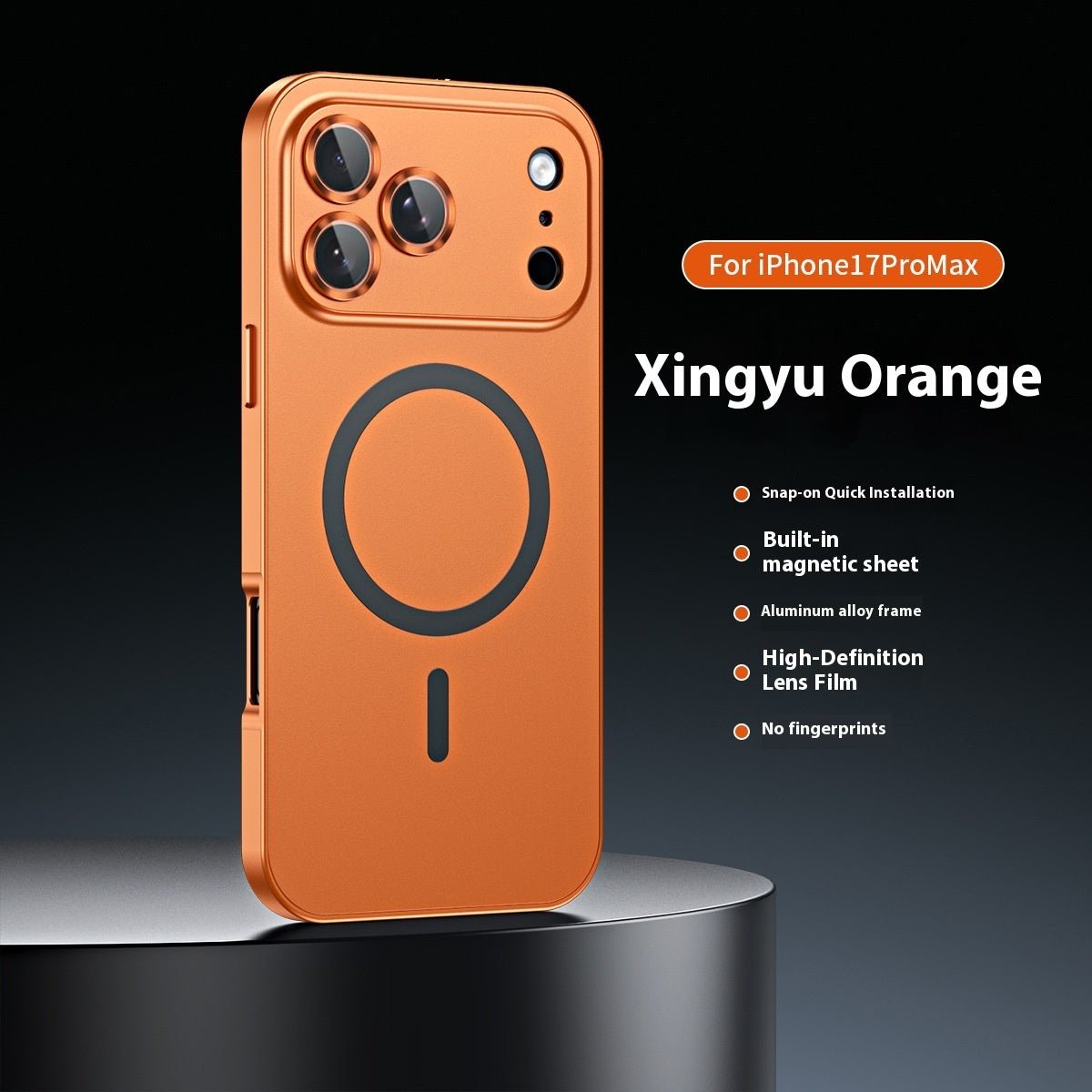 Coque Magnétique en Alliage Aluminium pour Téléphone - Allomarc.com