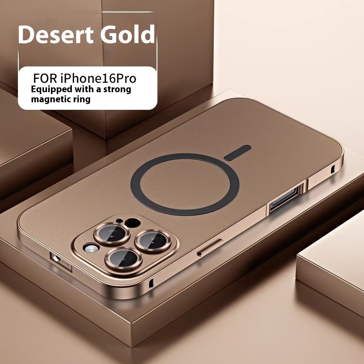 Coque Magnétique en Alliage Aluminium pour Téléphone - Allomarc.com