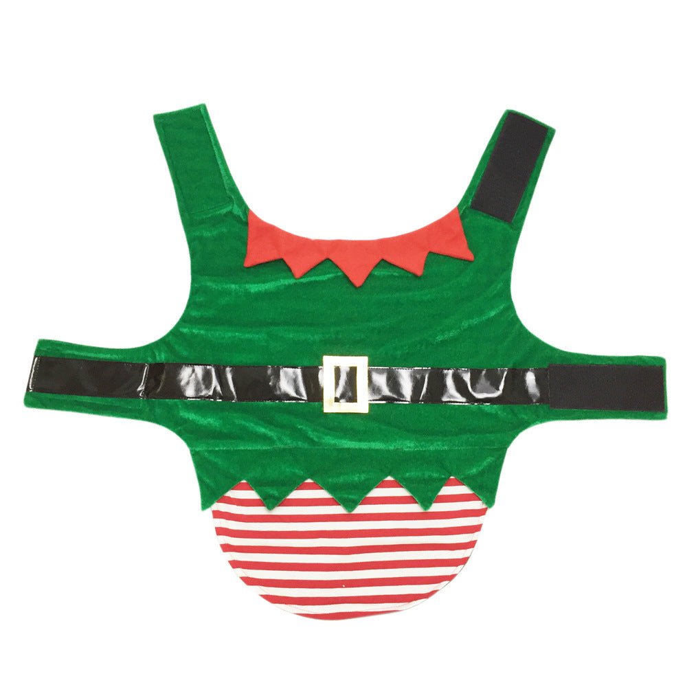 Costume de Noël pour Chien - Elfe Vert - Allomarc.com