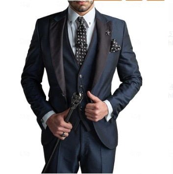 Costume trois pièces pour homme - Meilleur costume de mariage pour le marié - Allomarc.com