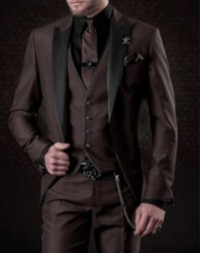Costume trois pièces pour homme - Meilleur costume de mariage pour le marié - Allomarc.com