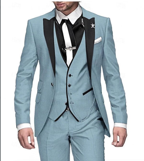 Costume trois pièces pour homme - Meilleur costume de mariage pour le marié - Allomarc.com