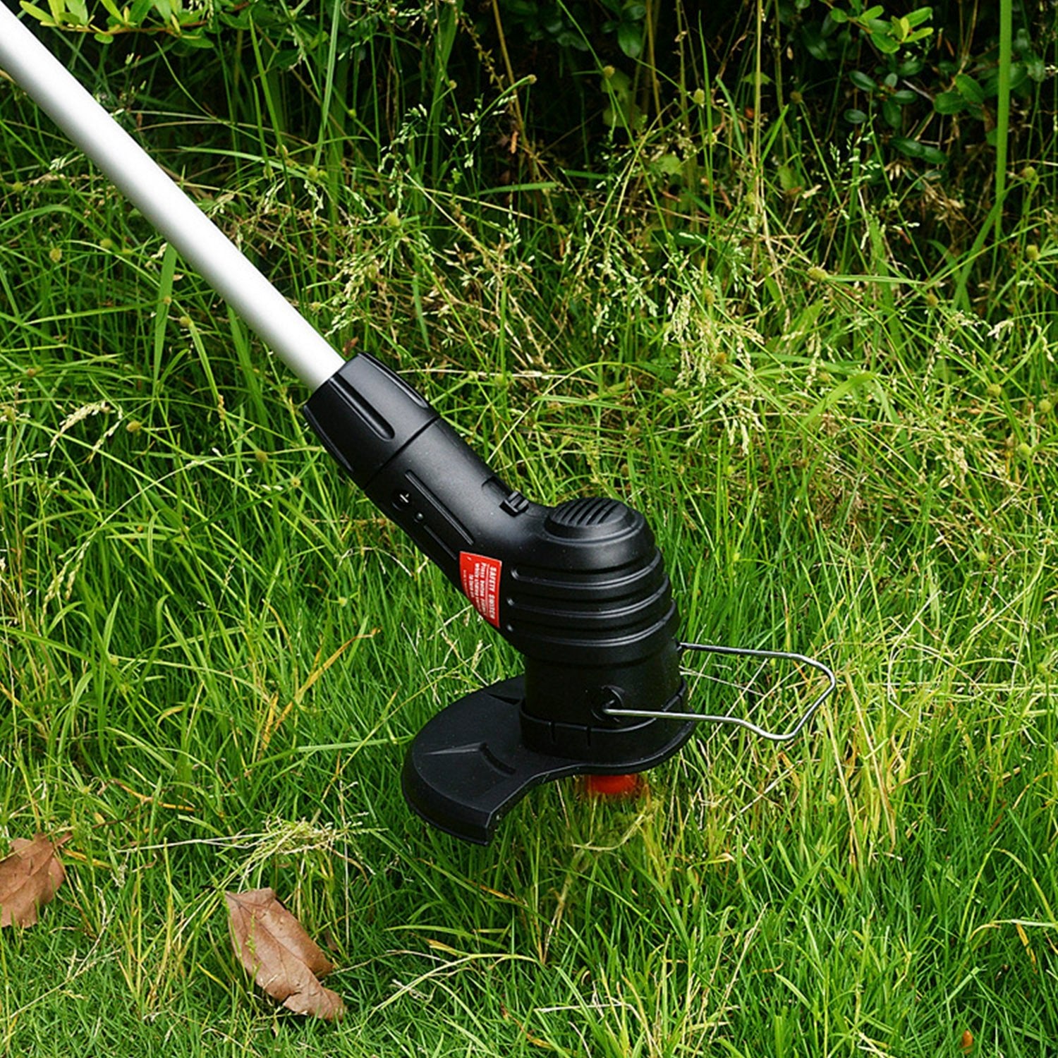 Coupe - bordures électrique sans fil rechargeable extensible avec 5 lames et 1 batterie - Allomarc.com