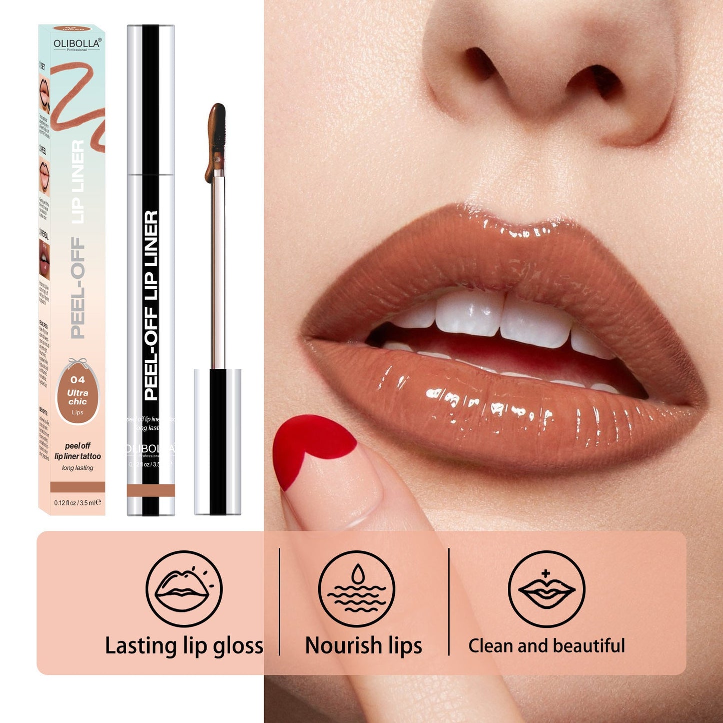 Crayon à Lèvres Waterproof Longue Durée - Lip Lacquer - Allomarc.com
