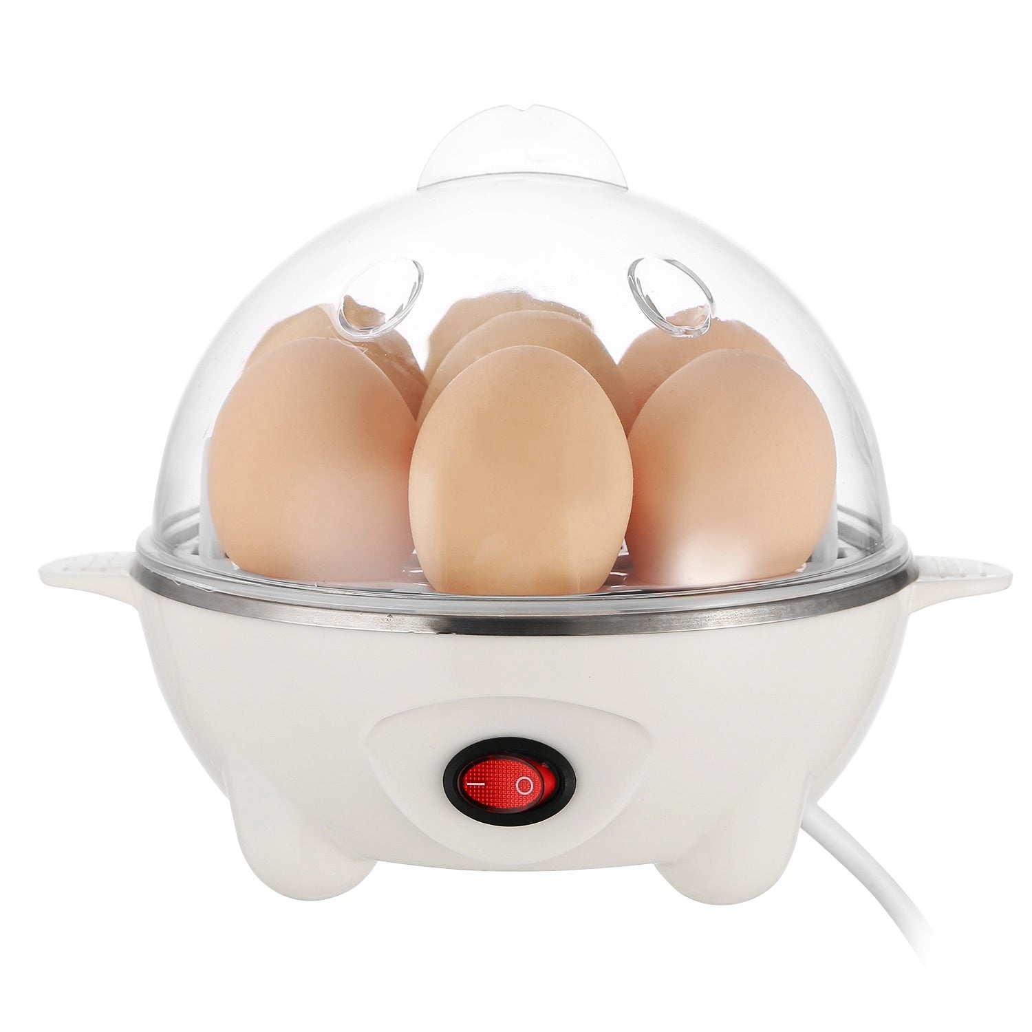 Cuisinier à Oeufs Électrique Capacité 7 - Préparez des Oeufs Durs Parfaitement - Allomarc.com