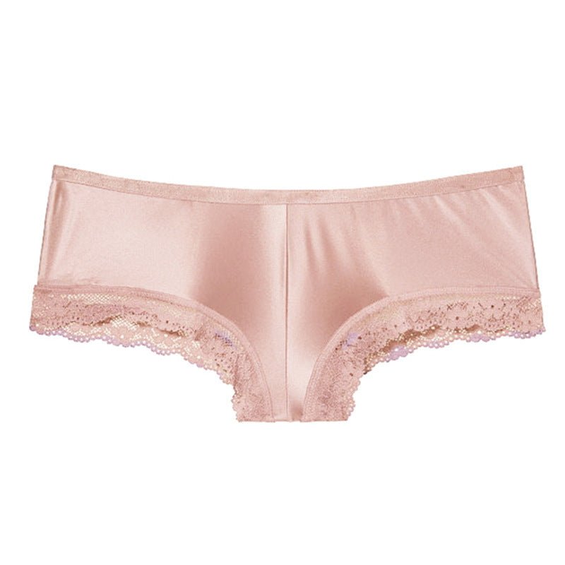 Culotte en Dentelle Sexy avec Finitions en Soie - Allomarc.com