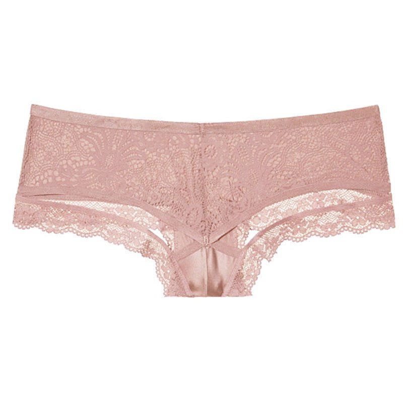 Culotte en Dentelle Sexy avec Finitions en Soie - Allomarc.com