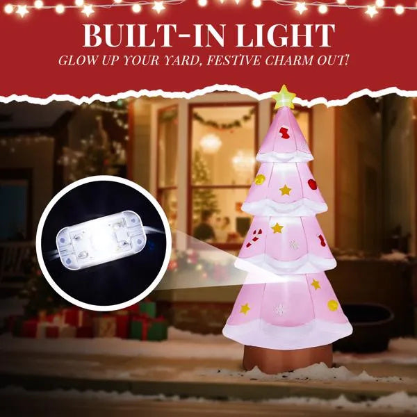 Décoration Gonflable de Noël Lumineuse 7,2 Pieds avec LED Intégrées