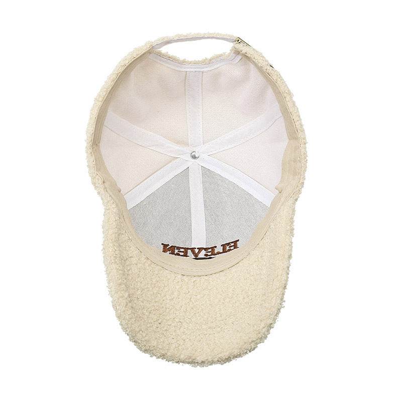 Casquette de Baseball Épaissie en Agneau pour l'Hiver - Allomarc.com