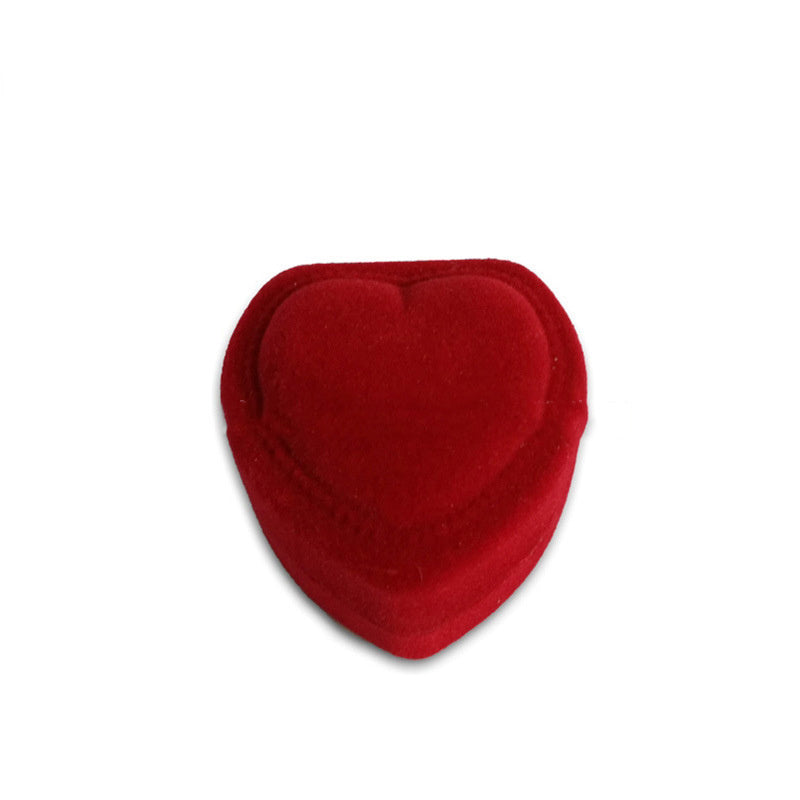 Boîte à Bijoux Love en Petit Coeur Pêche - Vente Chaude Taobao