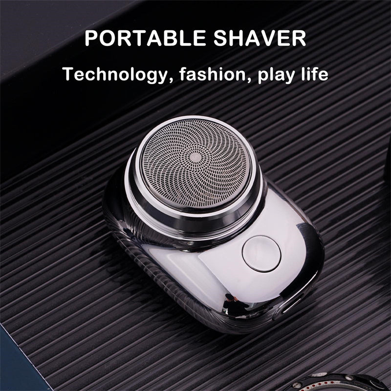 Rasoir Électrique Mini Portable Rechargeable USB pour Hommes