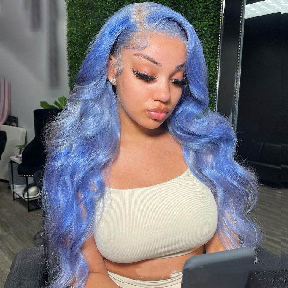 Perruque Lace Front Bouclée en Cheveux Humains - Allomarc.com