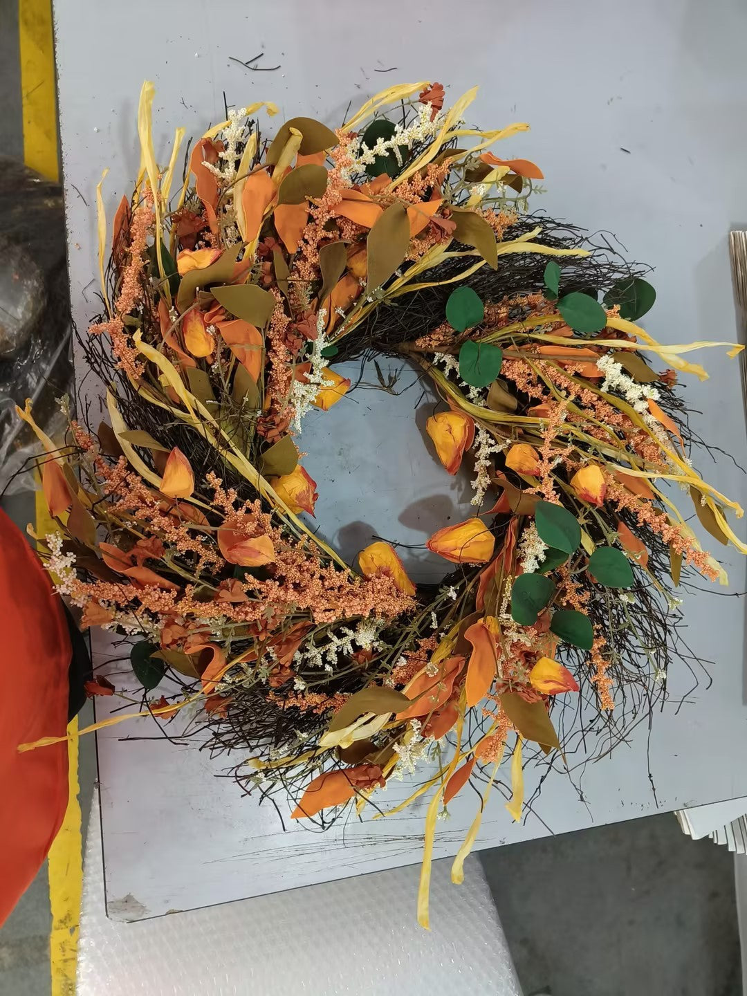 Guirlande de Maïs d'Automne pour Décoration de Porte