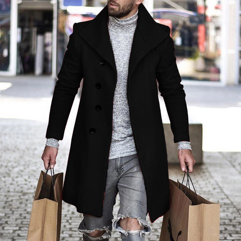 Manteau à Carreaux pour Homme - Nouveau Modèle Étranger