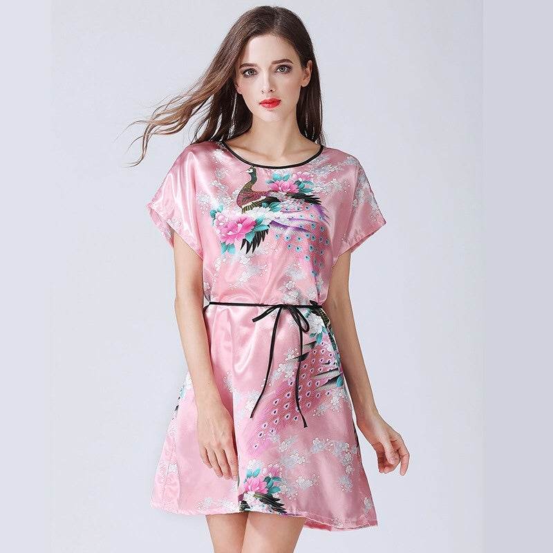 Pyjamas en Soie Mince à Bretelles Pour Femmes - Allomarc.com