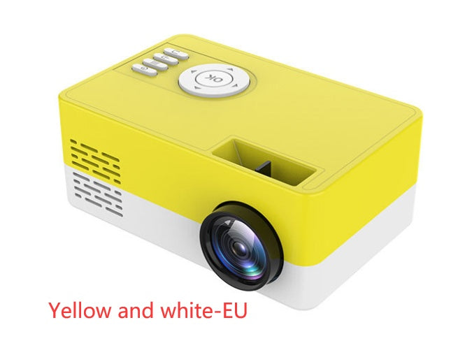 Projecteur Mini LED Portable pour un Divertissement à Domicile