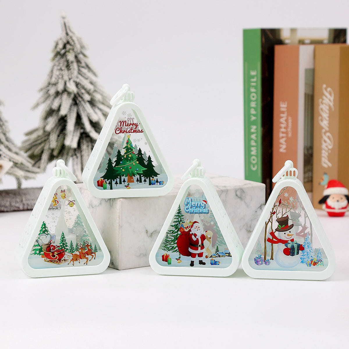 Lampe Électrique Rétro Décorative de Noël