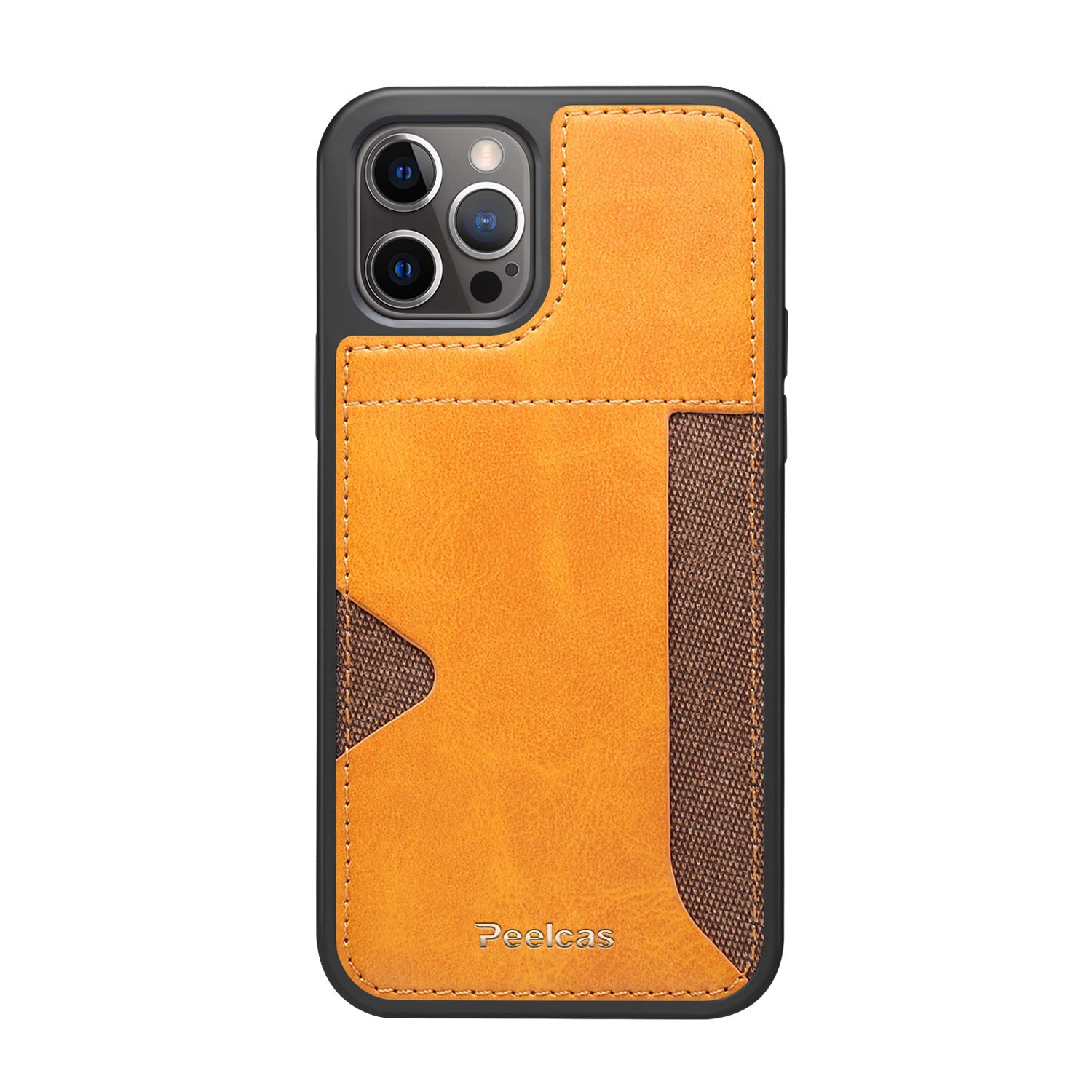 Coque en Cuir pour Téléphone Professionnel avec Éspace pour Cartes
