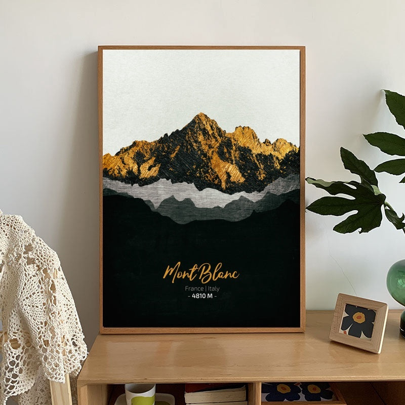 Affiche Murale Art Abstrait - Idée Cadeau Élégante