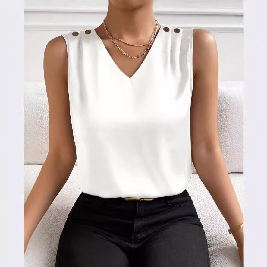 Débardeur en Soie Élastique pour Femmes - Allomarc.com