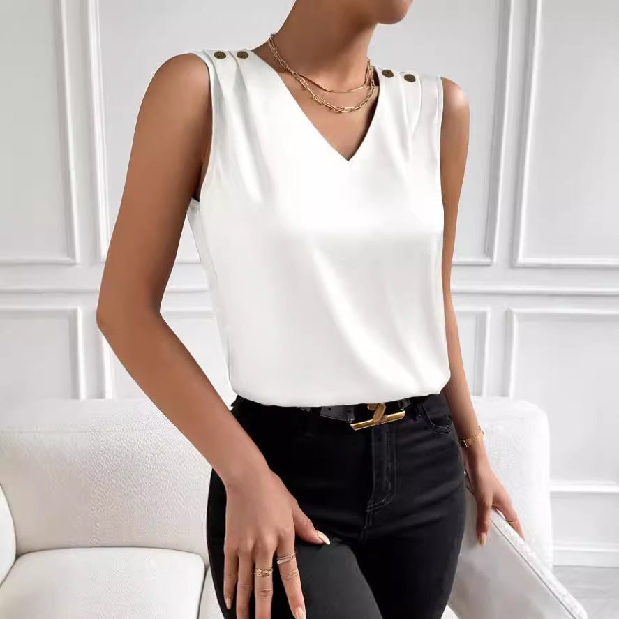 Débardeur en Soie Élastique pour Femmes - Allomarc.com