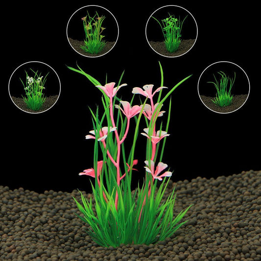 Décoration d'Aquarium en Plastique - Plantes Aquatiques - Allomarc.com