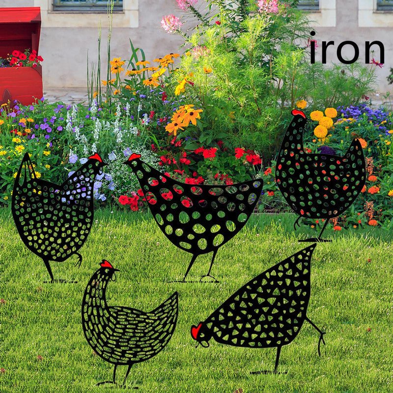 Décoration de Jardin en Poule - Allomarc.com