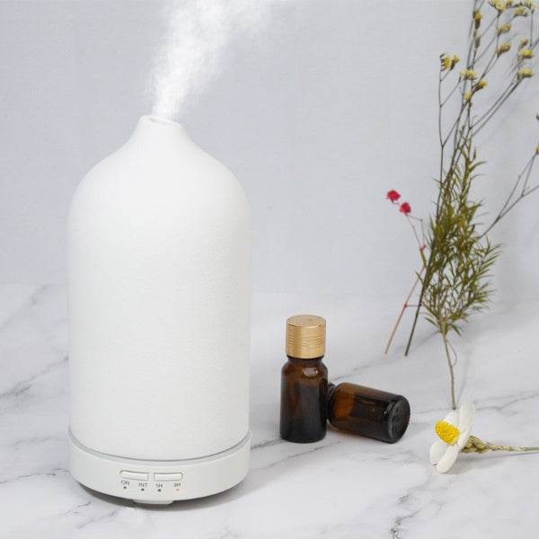 Diffuseur d'Aromathérapie en Céramique Givrée - Allomarc.com