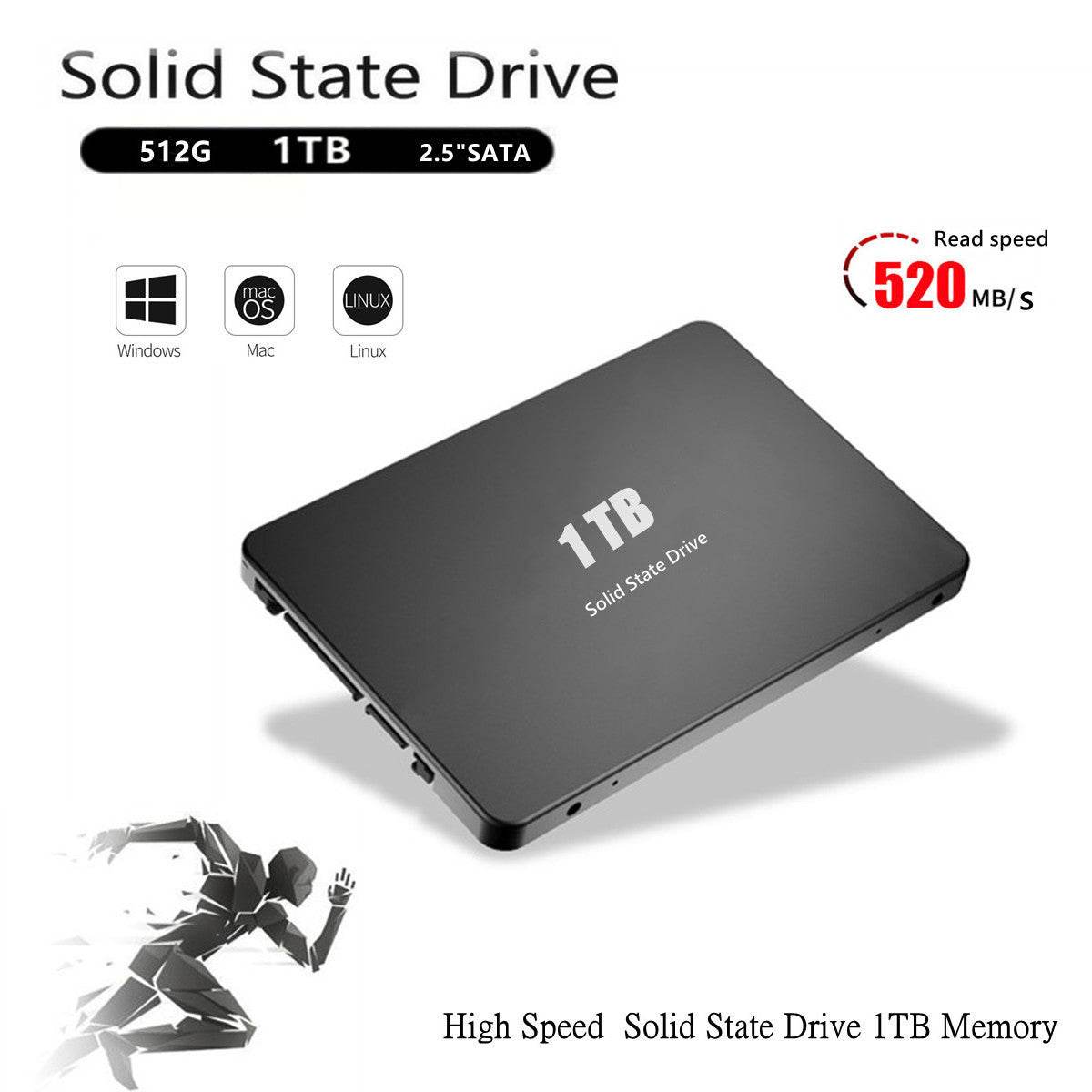 Disque SSD 2,5 pouces 1 To Haute Vitesse - Allomarc.com