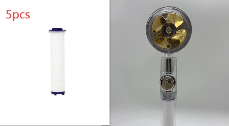 Douche Économe en Eau à Rotations 360 Degrés avec Petit Ventilateur - Allomarc.com