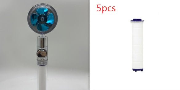 Douche Économe en Eau à Rotations 360 Degrés avec Petit Ventilateur - Allomarc.com